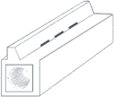 Gerinne DN 25 inkl. Dichtung